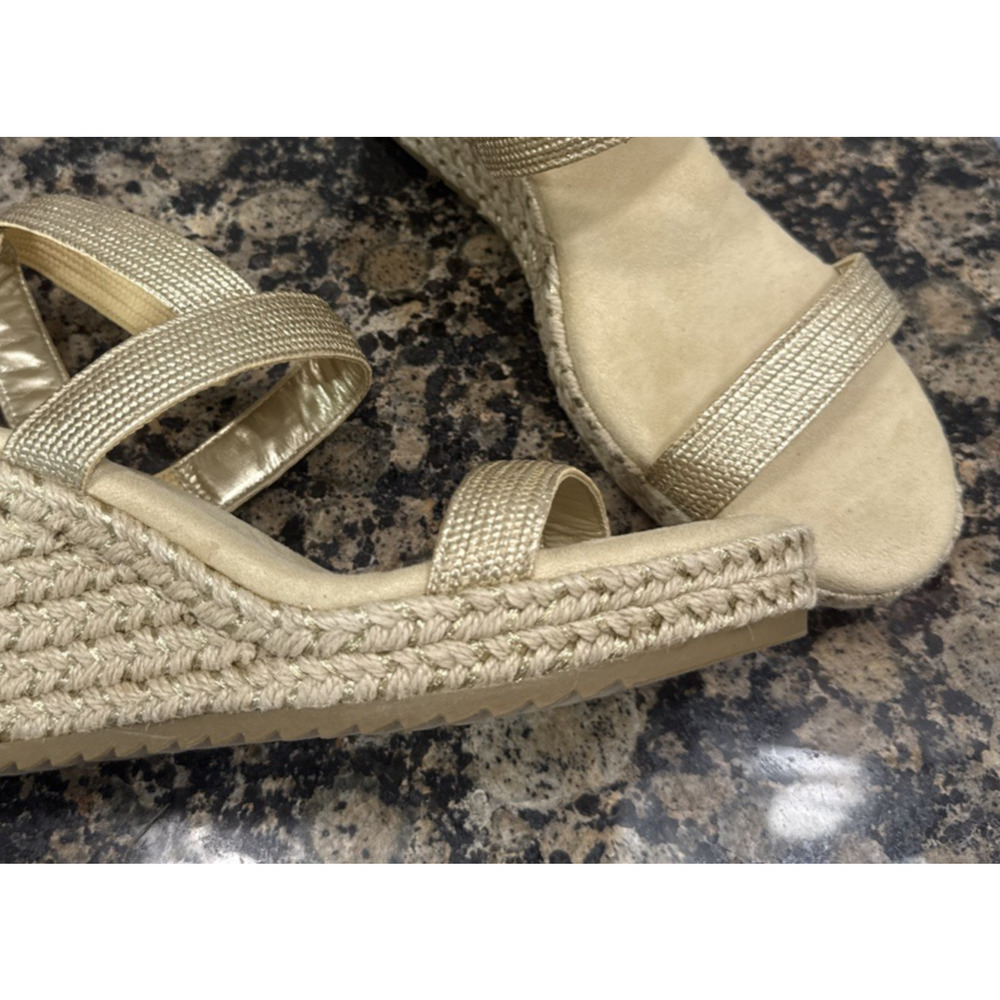Anne Klein Espadrilles Sandal Wo’s Size 8.5M - Picture 12 of 13